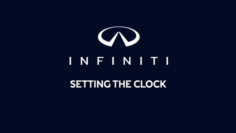 Infinity Cars Clock 2026 INFINITI QX60 - Setting the Clock - USA Cars AZ